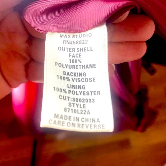 Vegan Max Studio Biker/Bomber Jacket - Picture 5 of 5